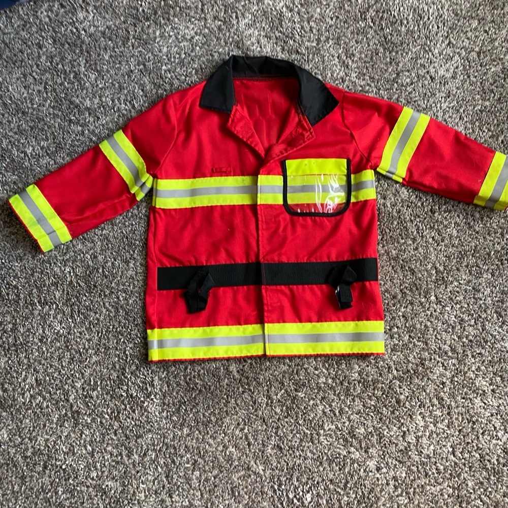 Melissa & Doug Fire Chief Jacket 3-6 Years